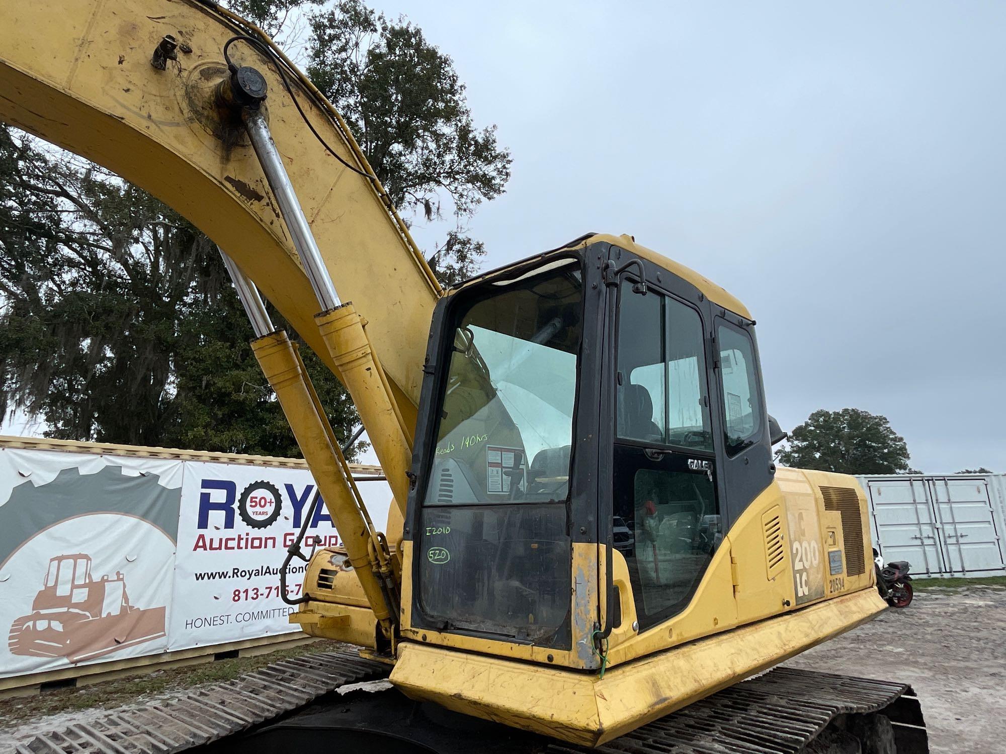 2004 Komatsu PC200LC-7L Hydraulic Excavator