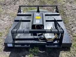 Unused 72in skid steer brush cutter attachment