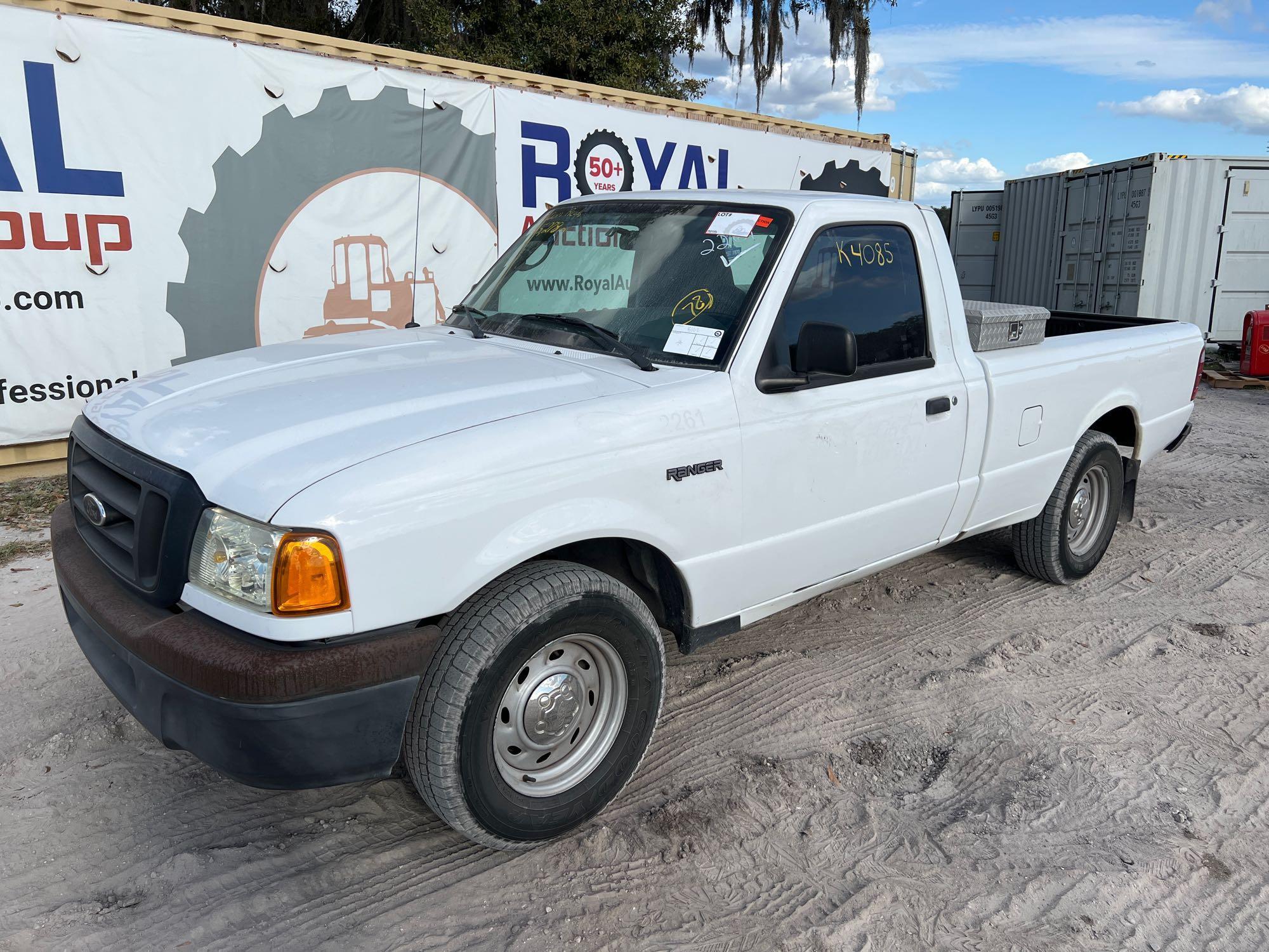 2005 Ford Ranger Pickup Truck