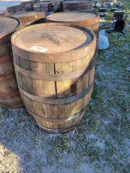 2 Whiskey Barrels