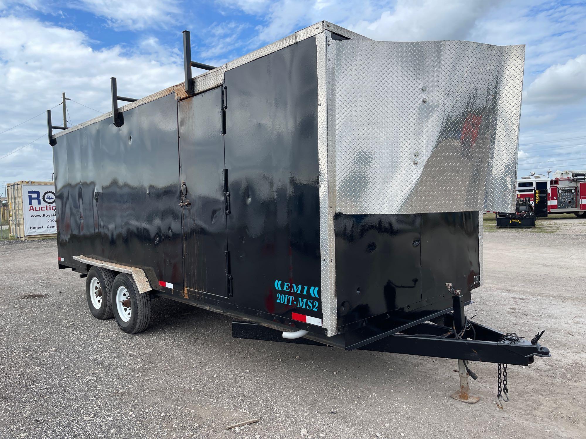 2020 EMI T/A Mobile Shop Trailer