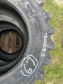 Four Unused Camso 10-16.5 Skid Steer Tires