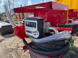 Unused Diesel Fuel Pump with Gauge and Handle