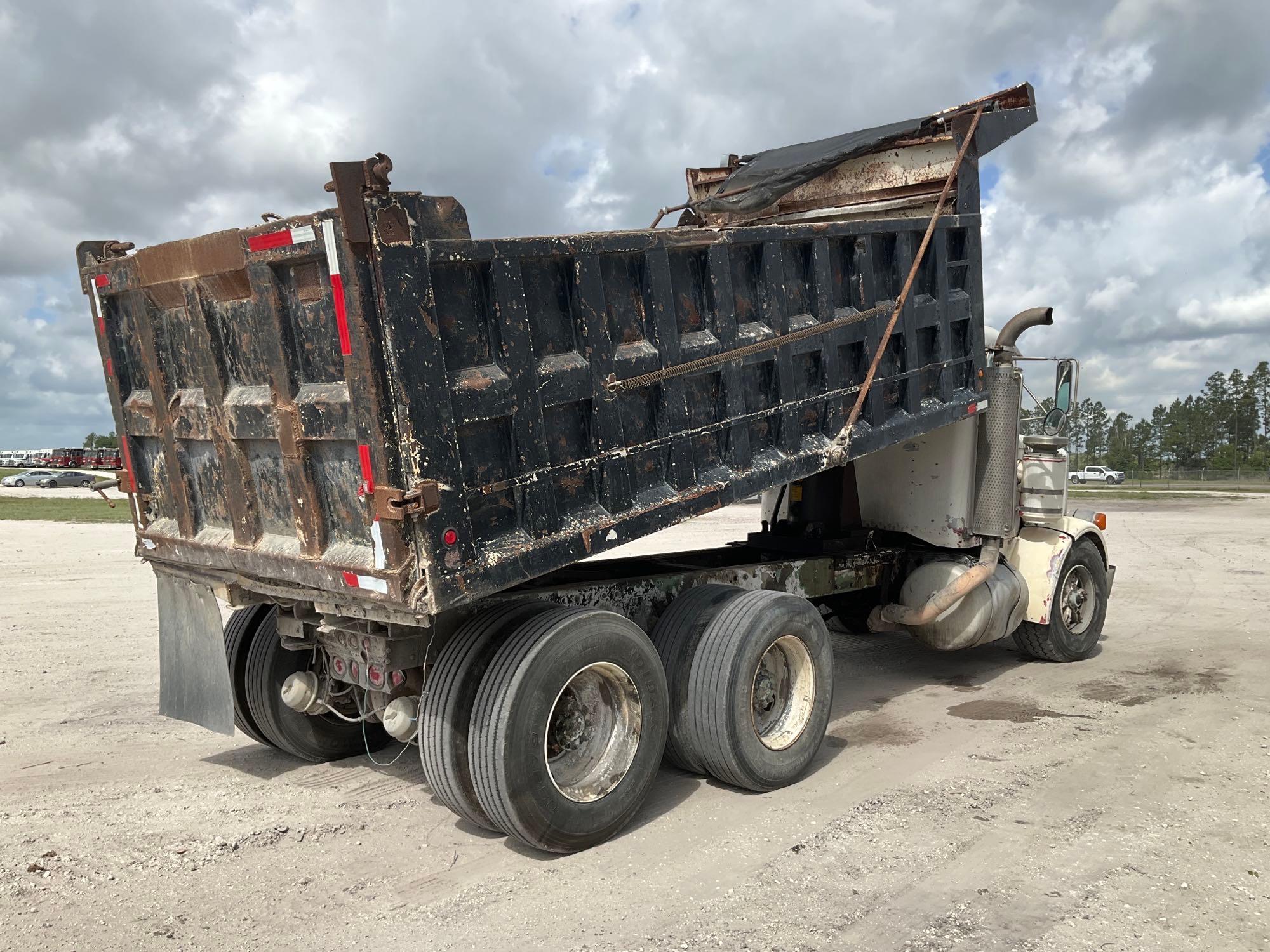 1988 Peterbilt 357 T/A Dump Truck