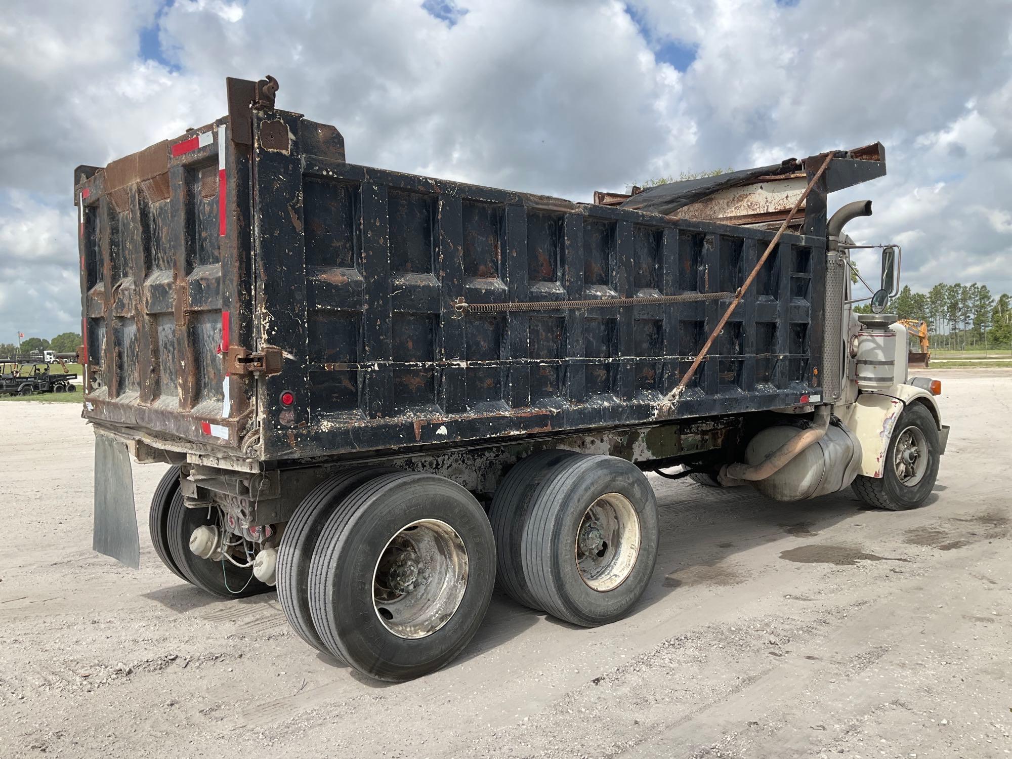 1988 Peterbilt 357 T/A Dump Truck