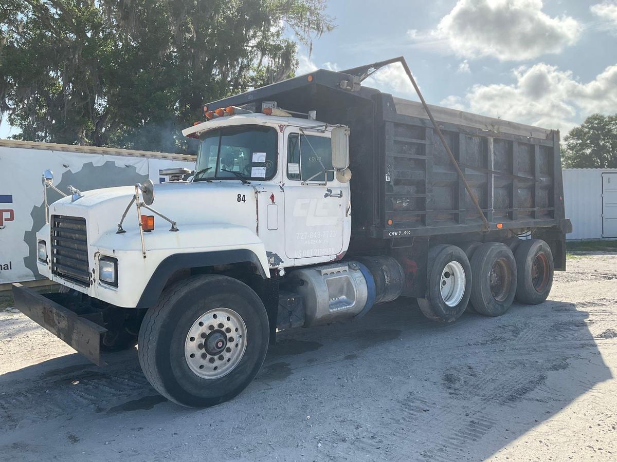 1993 Mack RD688S Tri-Axle Dump Truck