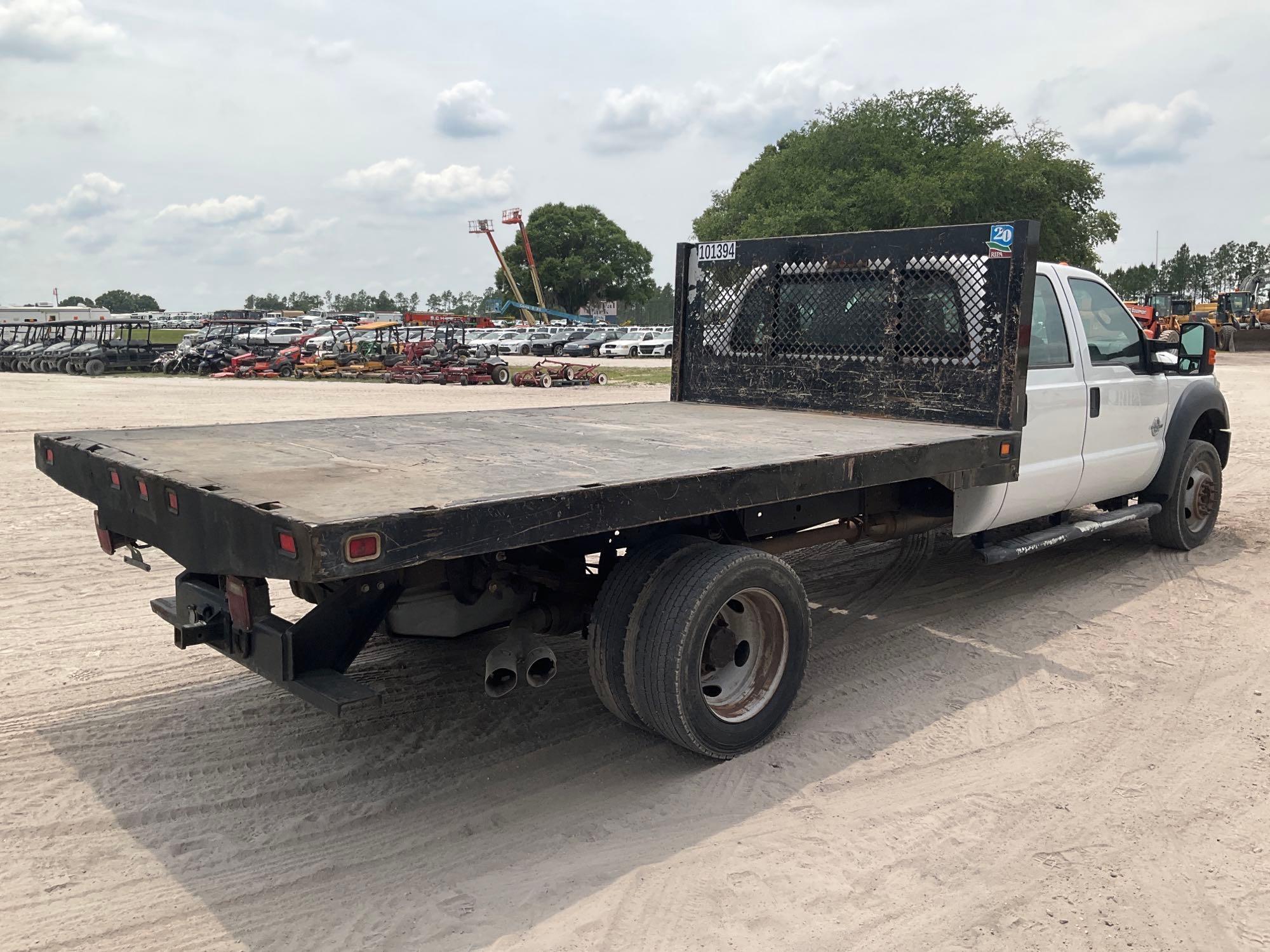 2016 Ford F-450 Flatbed Pickup Truck 12ft