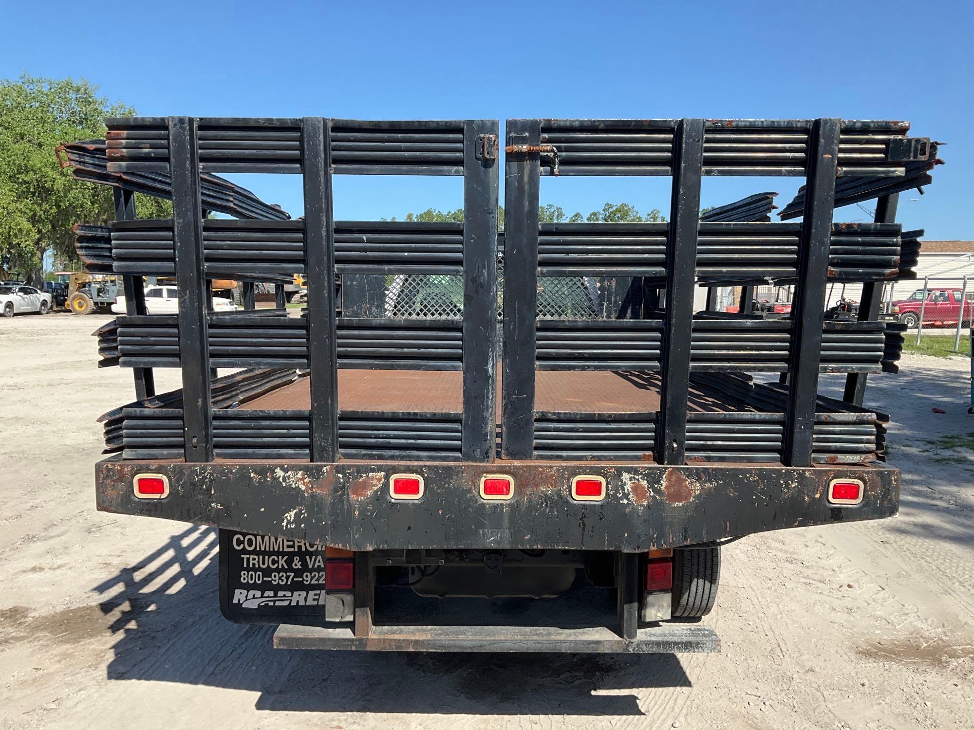 2004 Chevrolet Silverado Flatbed Stake-Body Pickup Truck 12ft