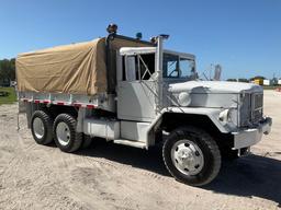 1985 American General M35A2C 2.5 Ton 6X6 T/A Military Truck