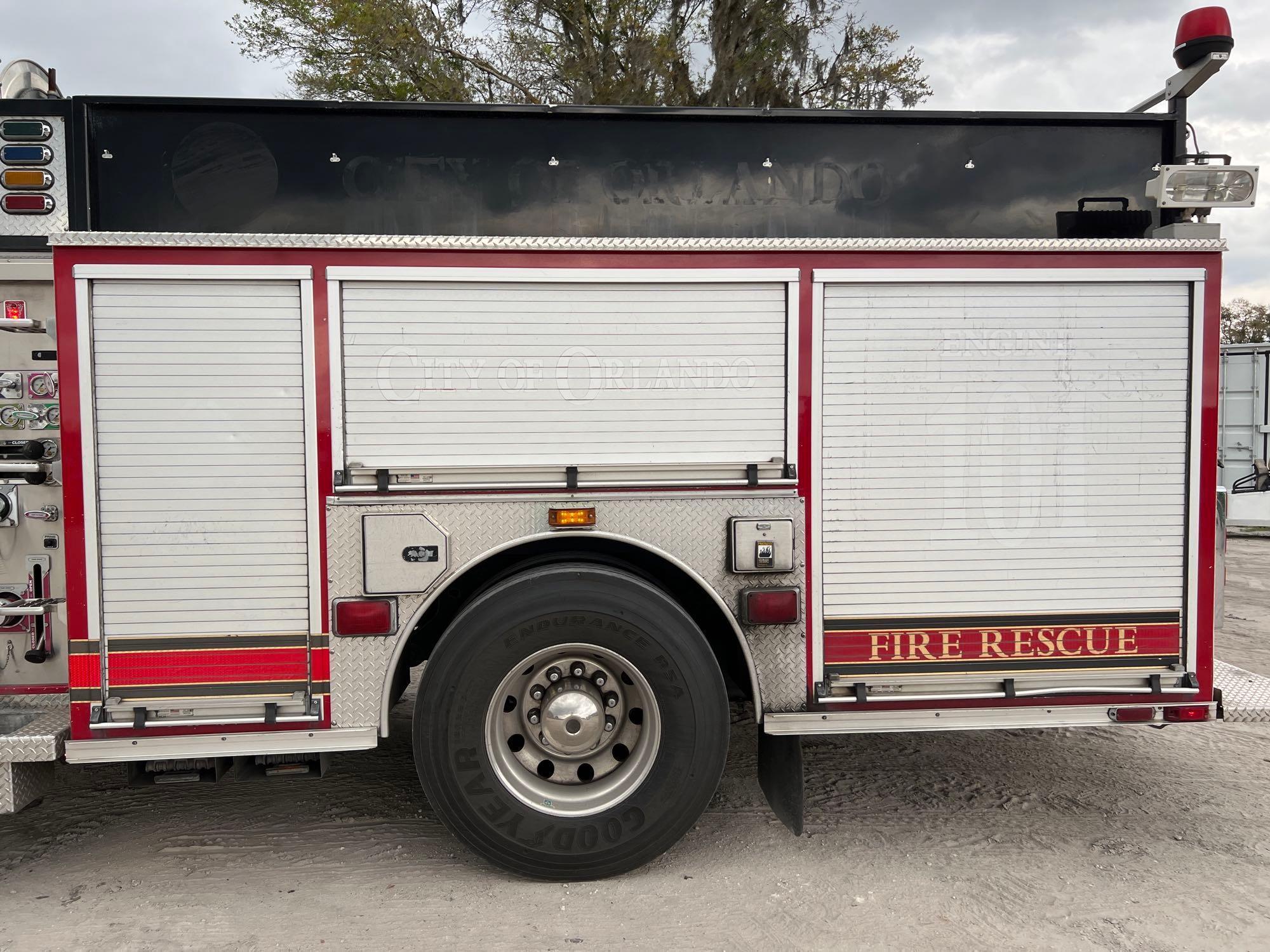 2007 Sutp QMAX 150-23L Pumper Engine Fire Truck