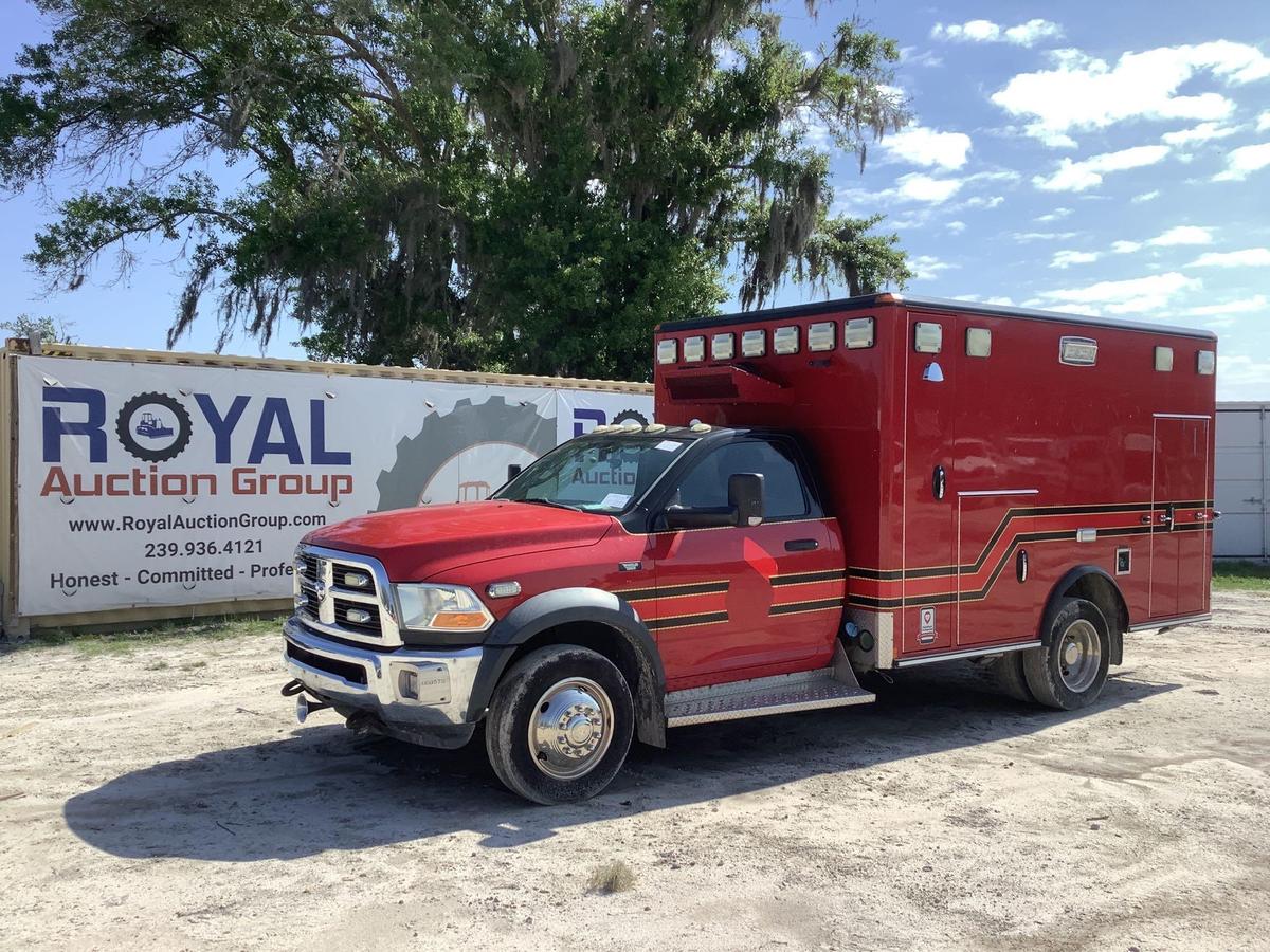 2011 Dodge Ram Wheeled Coach Ambulance