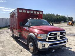 2011 Dodge Ram Wheeled Coach Ambulance