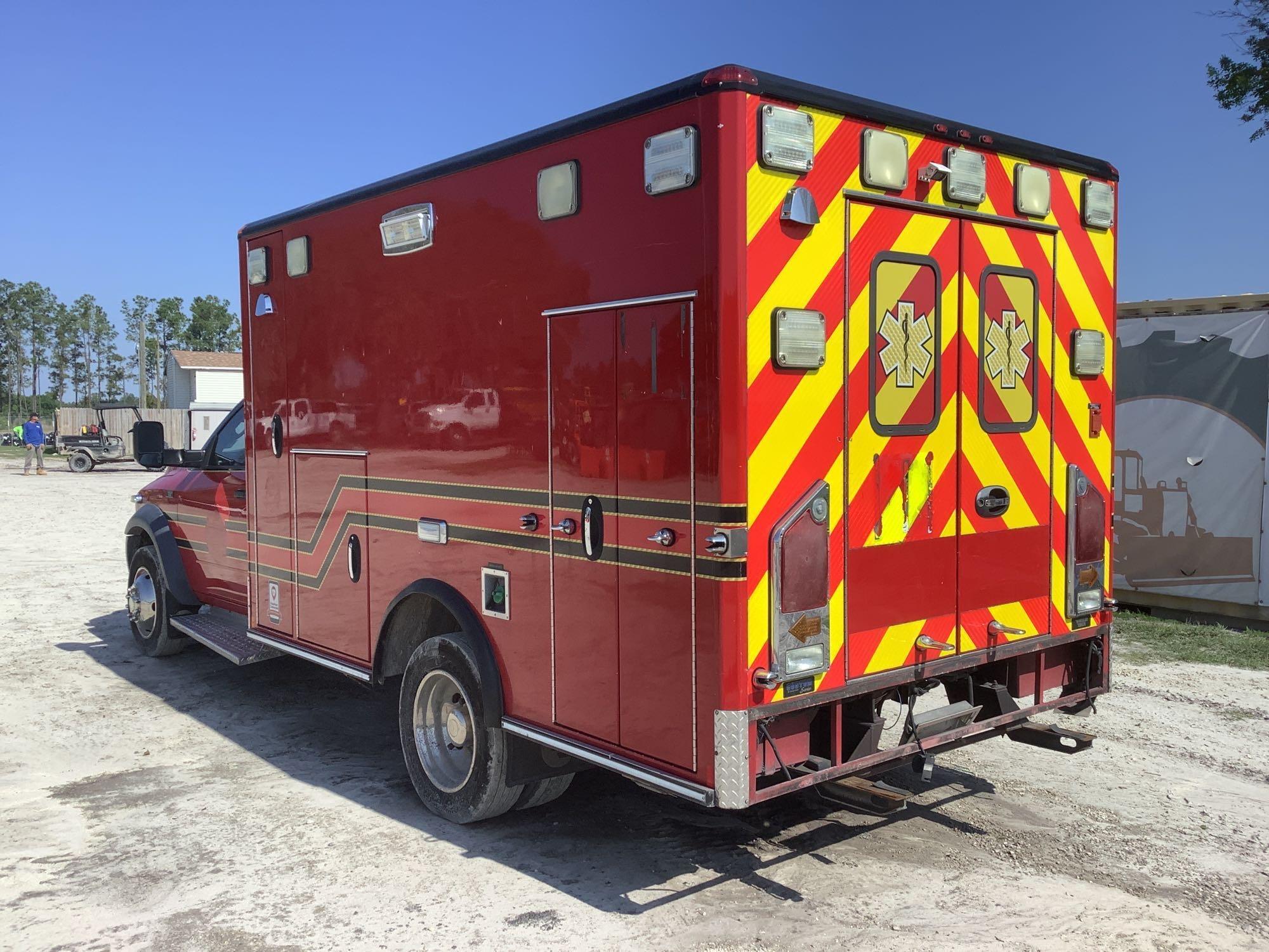 2011 Dodge Ram Wheeled Coach Ambulance