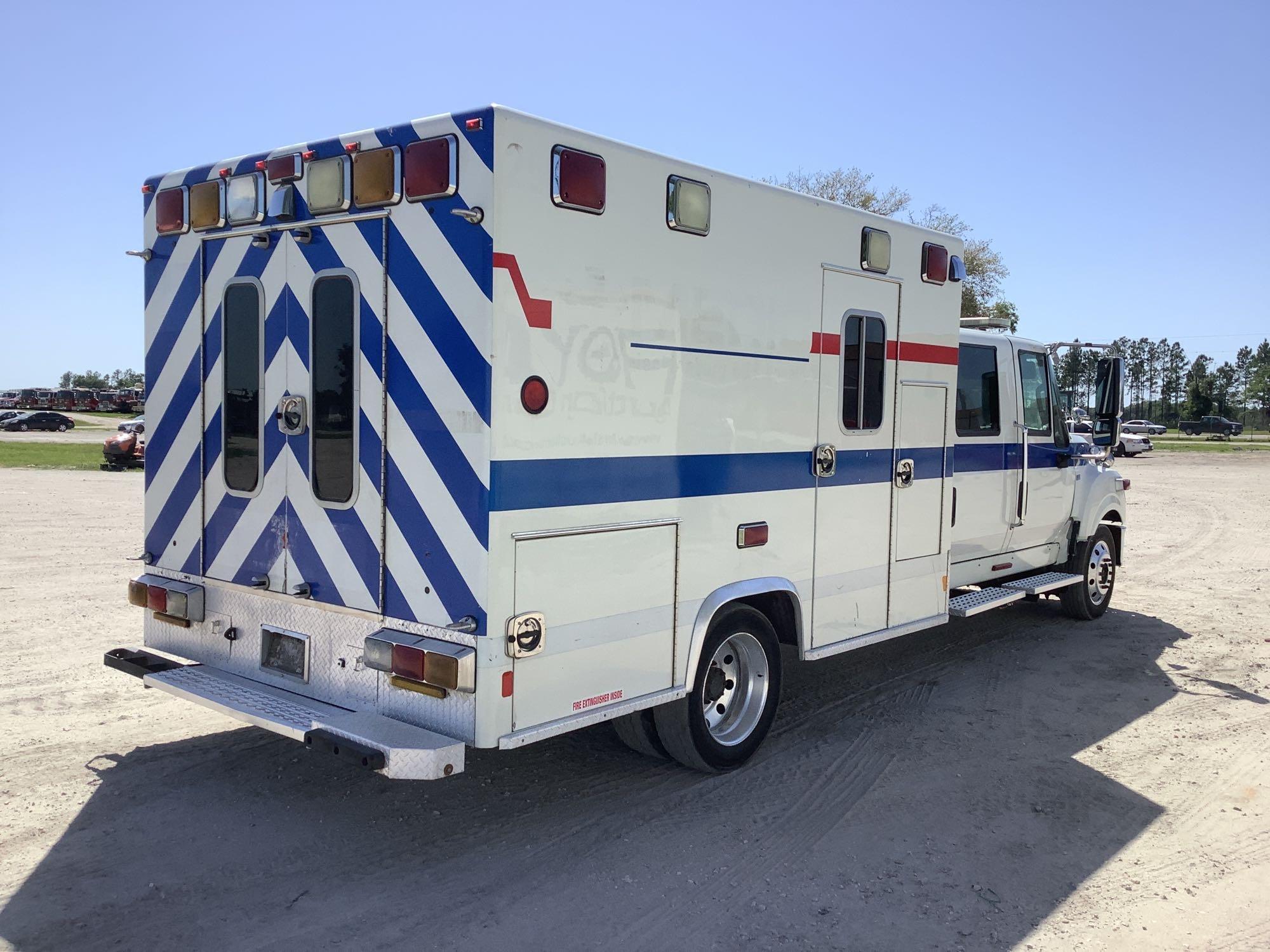 2013 International TerraStar Crew Cab Ambulance