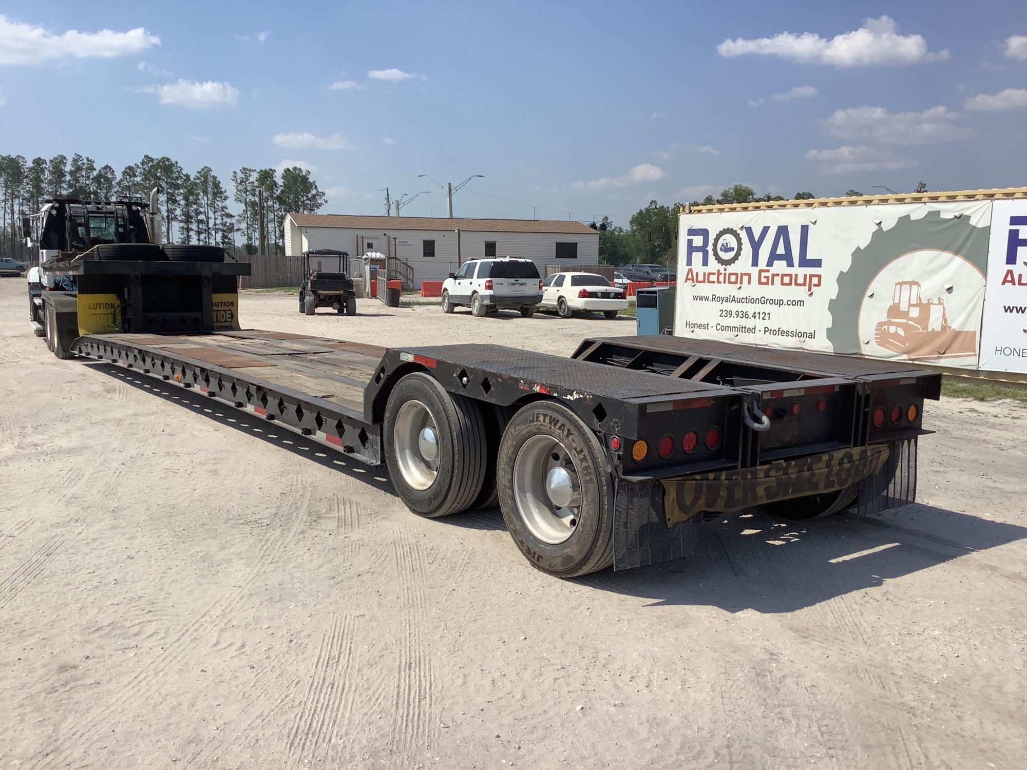 1995 Fontaine MRGT-5-35AWK T/A Lowboy Trailer