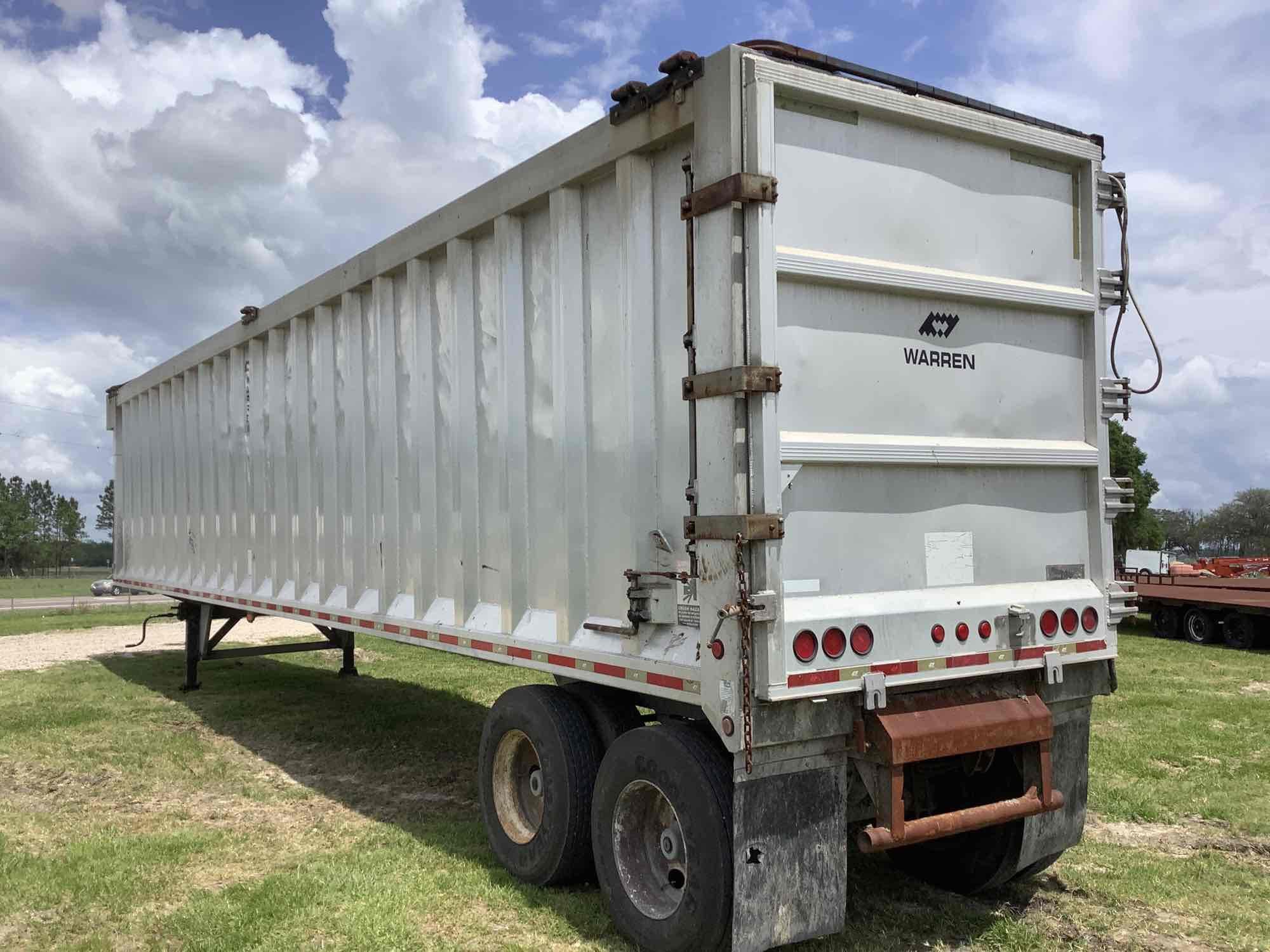 2011 Warren Walking Floor Trailer