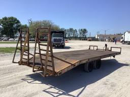 T/A Pintle Hitch Trailer with Ramps