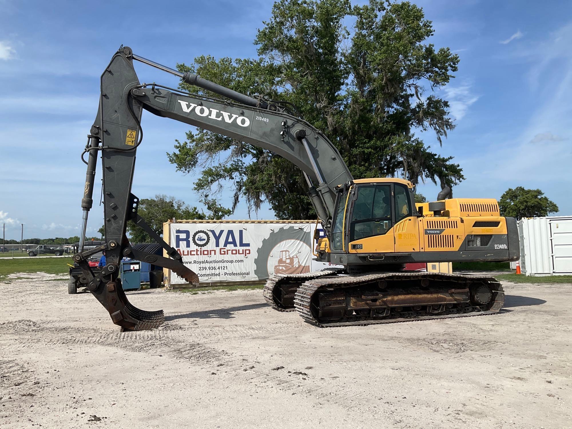 2013 Volvo EC340DL Hydraulic Excavator