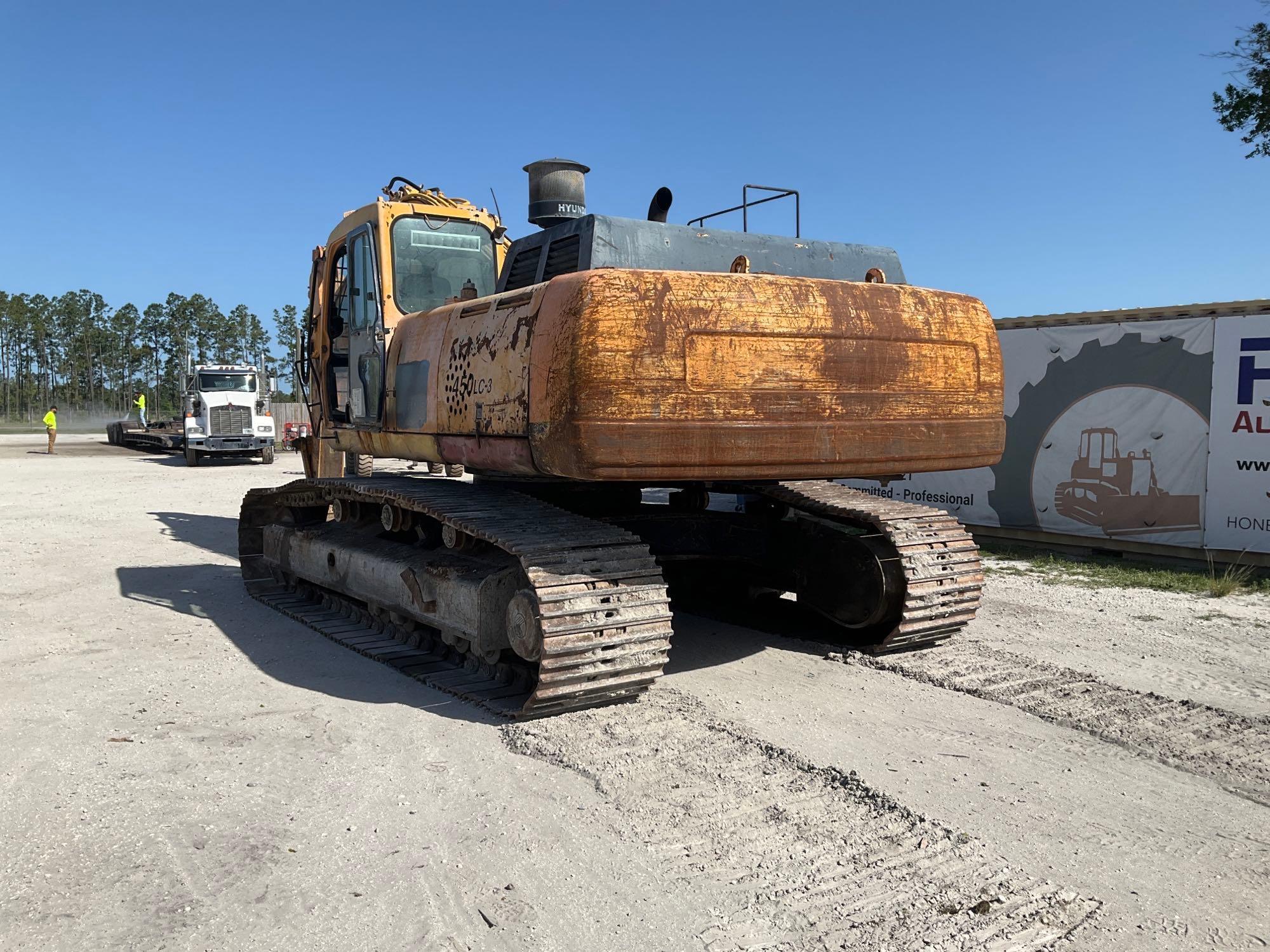 1999 Hyundai Robex 450LC-3 Hydraulic Excavator