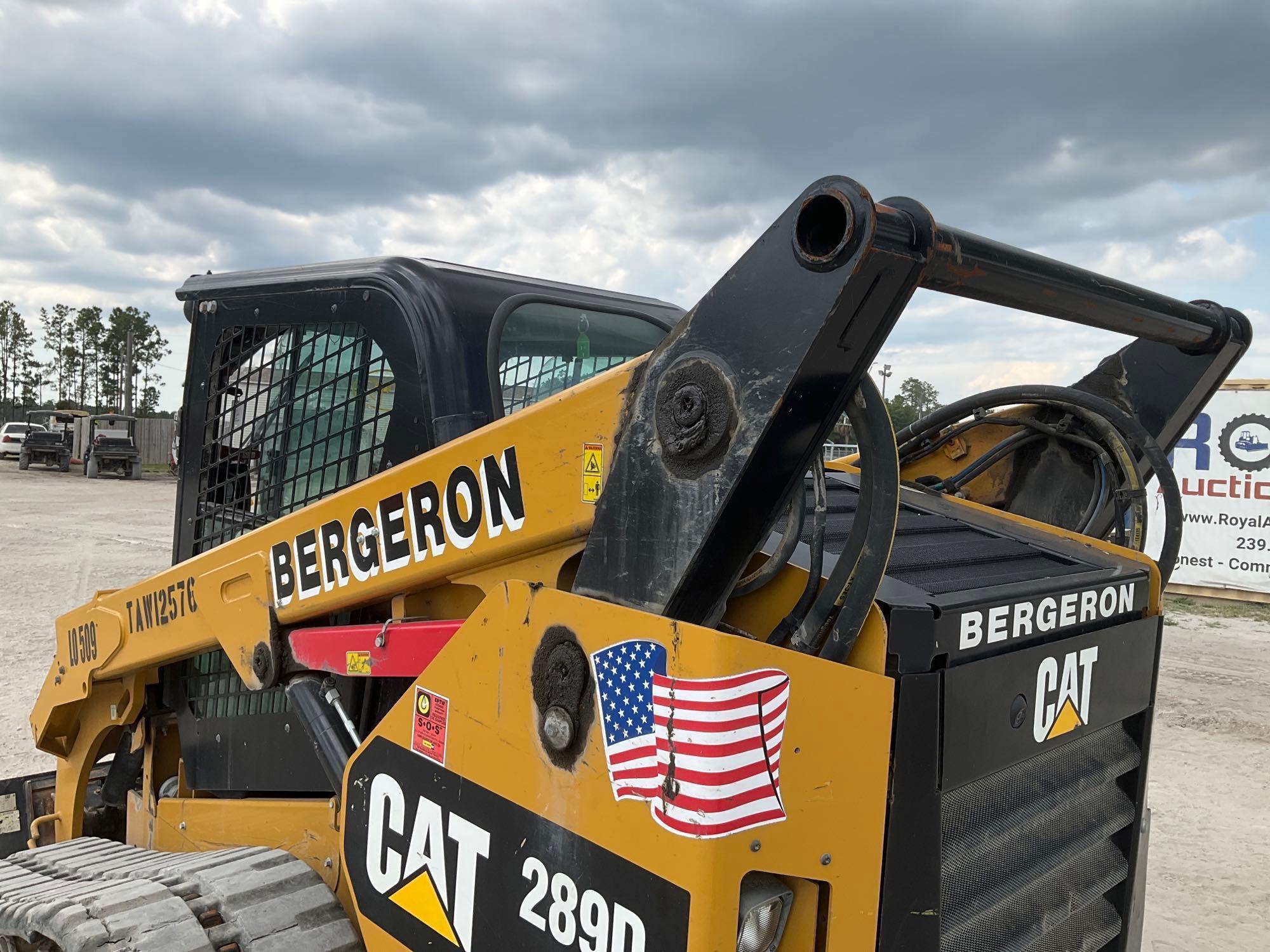 2019 Caterpillar 289D Skid Steer Compact Track Loader