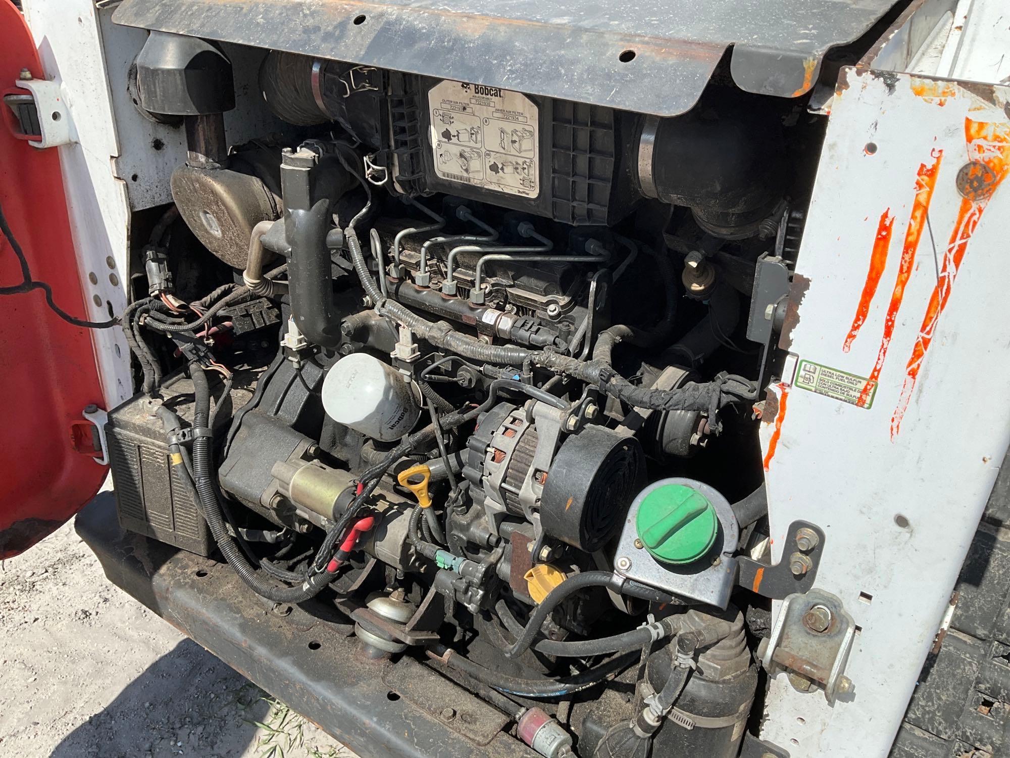 2016 Bobcat T650 Skid Steer Track Loader