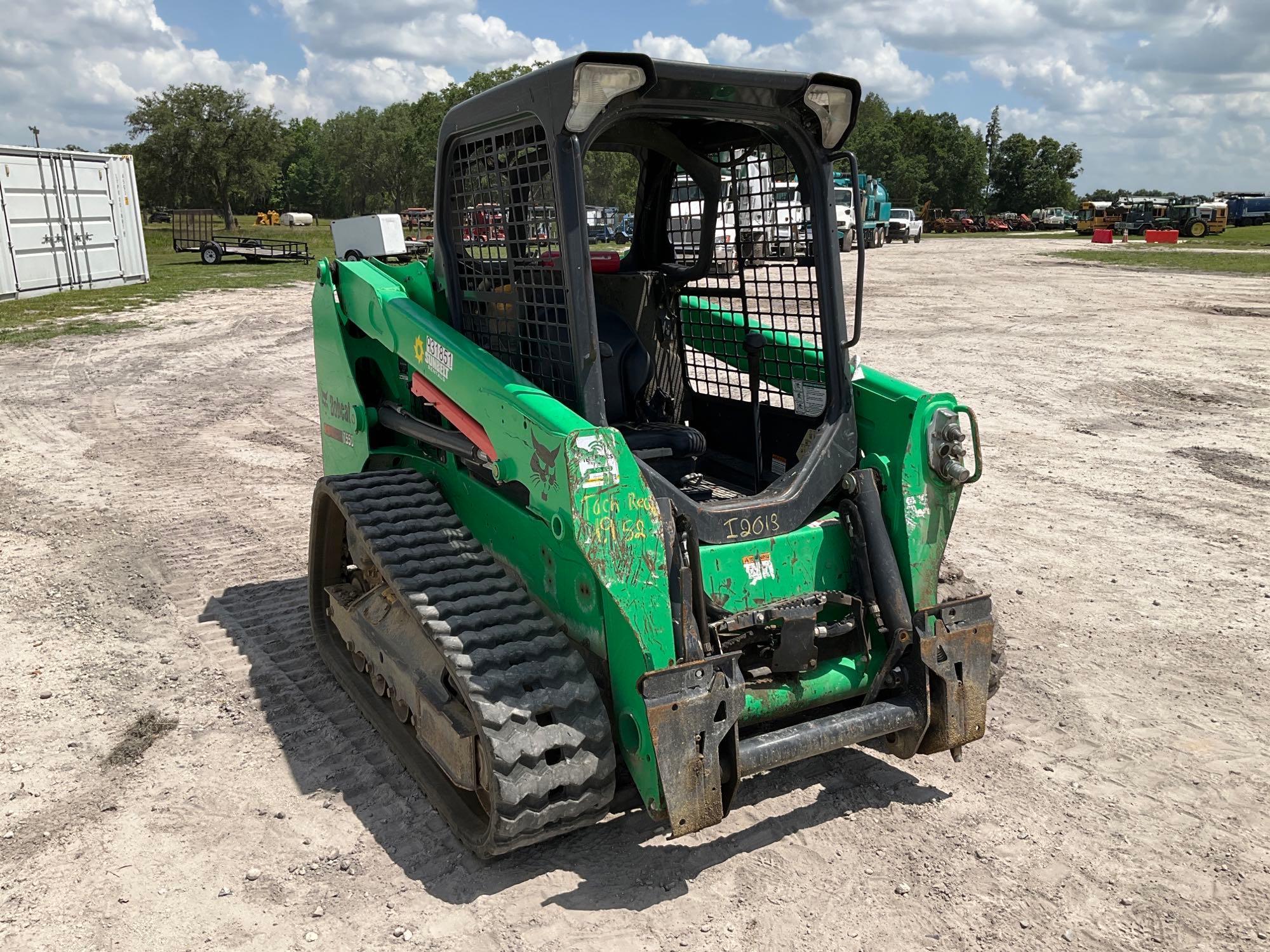 2016 Bobcat T550 Skid Steer Track Loader