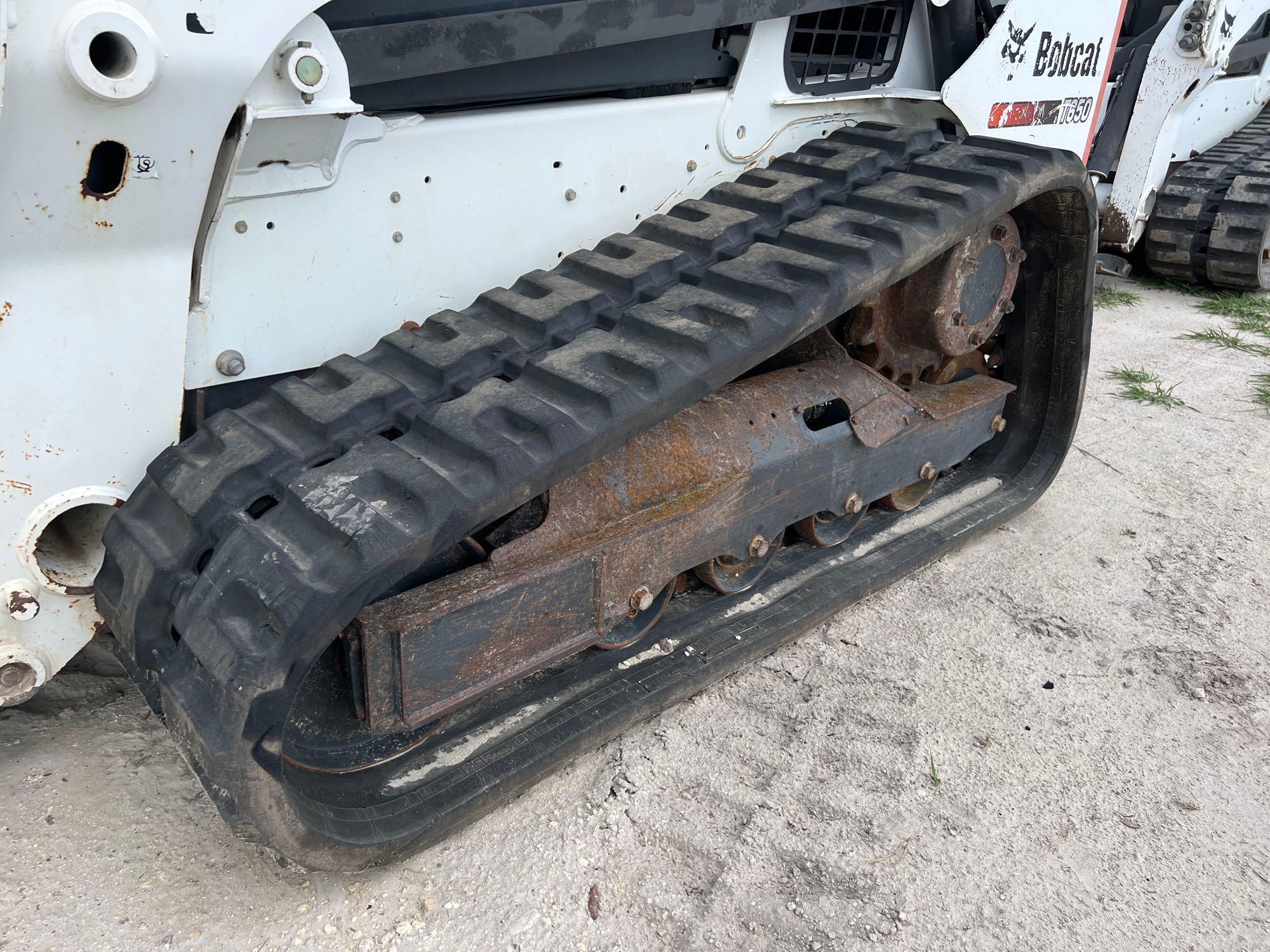 2016 Bobcat T650 Skid Steer Track Loader