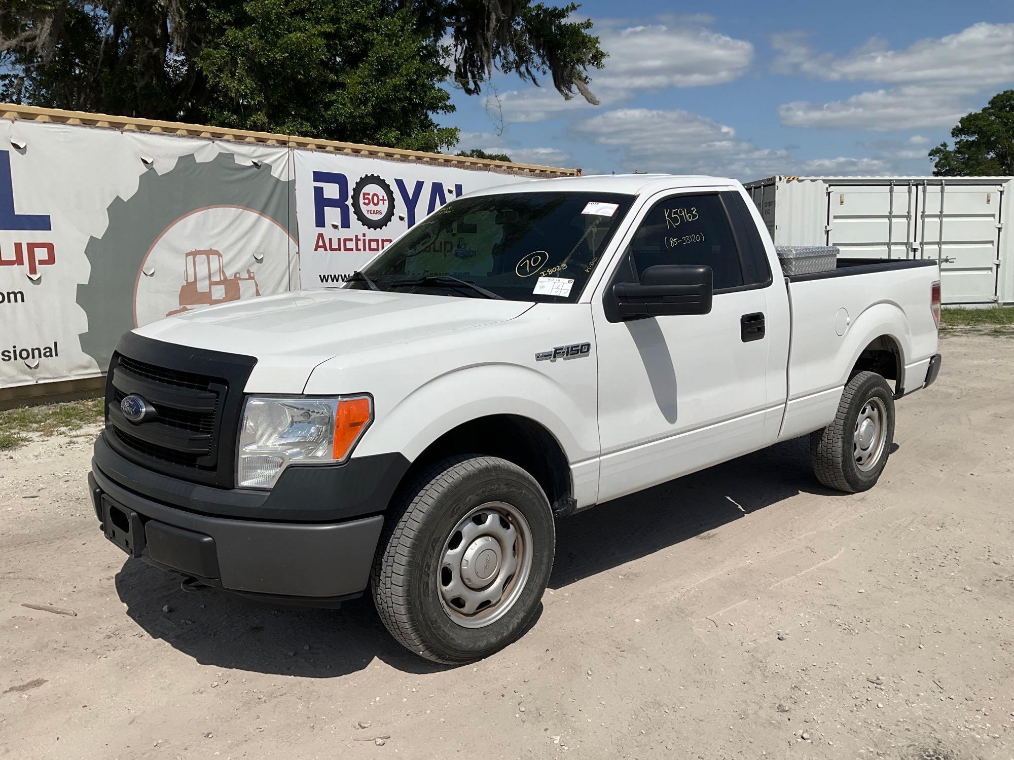 2013 Ford F-150 4x4 Pickup Truck