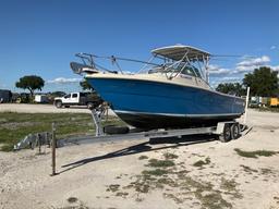 1986 25' Fiberglass Boat