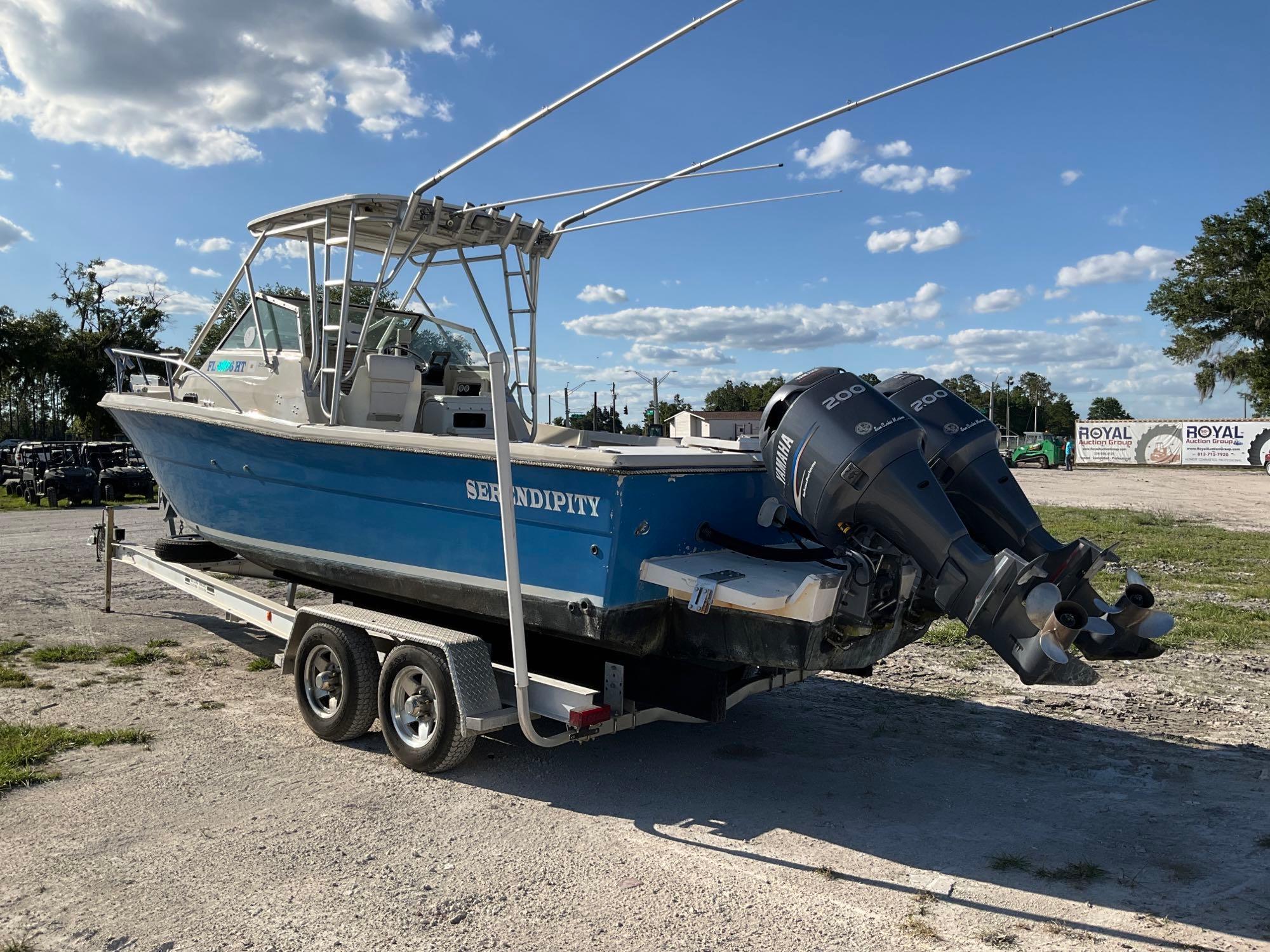 1986 25' Fiberglass Boat