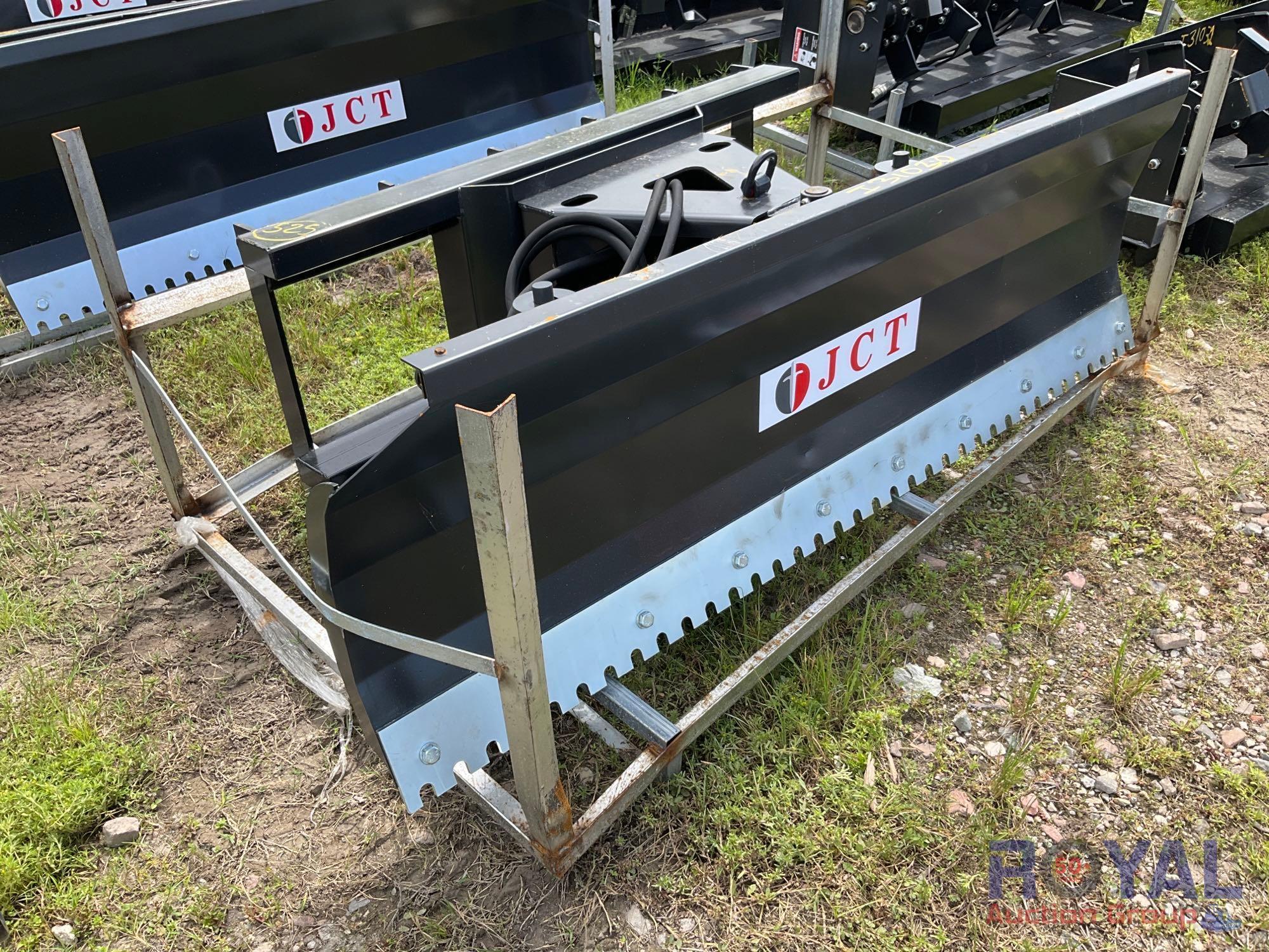 Unused 72 in. JCT Skid Steer Dozer Blade Attachment