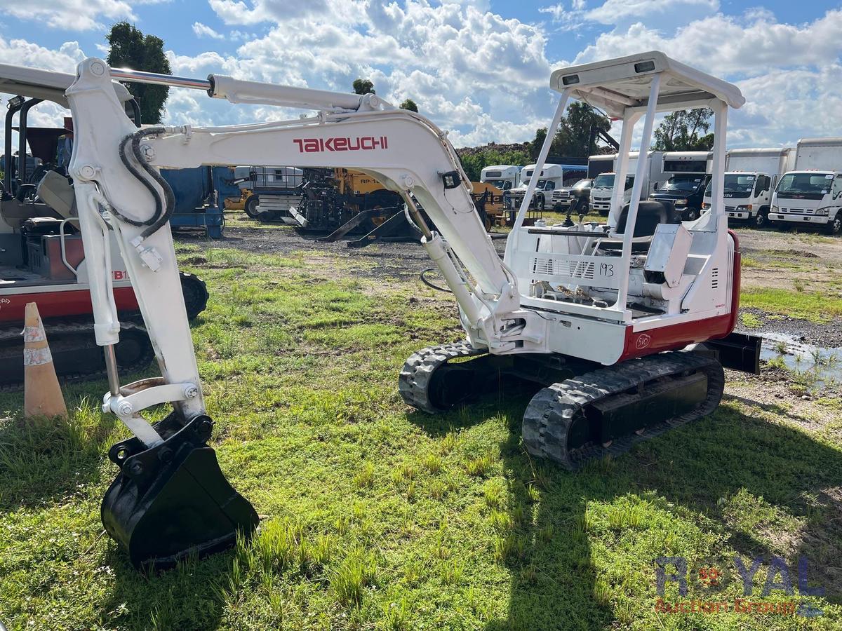 Takeuchi TB025 Mini Hydraulic Excavator