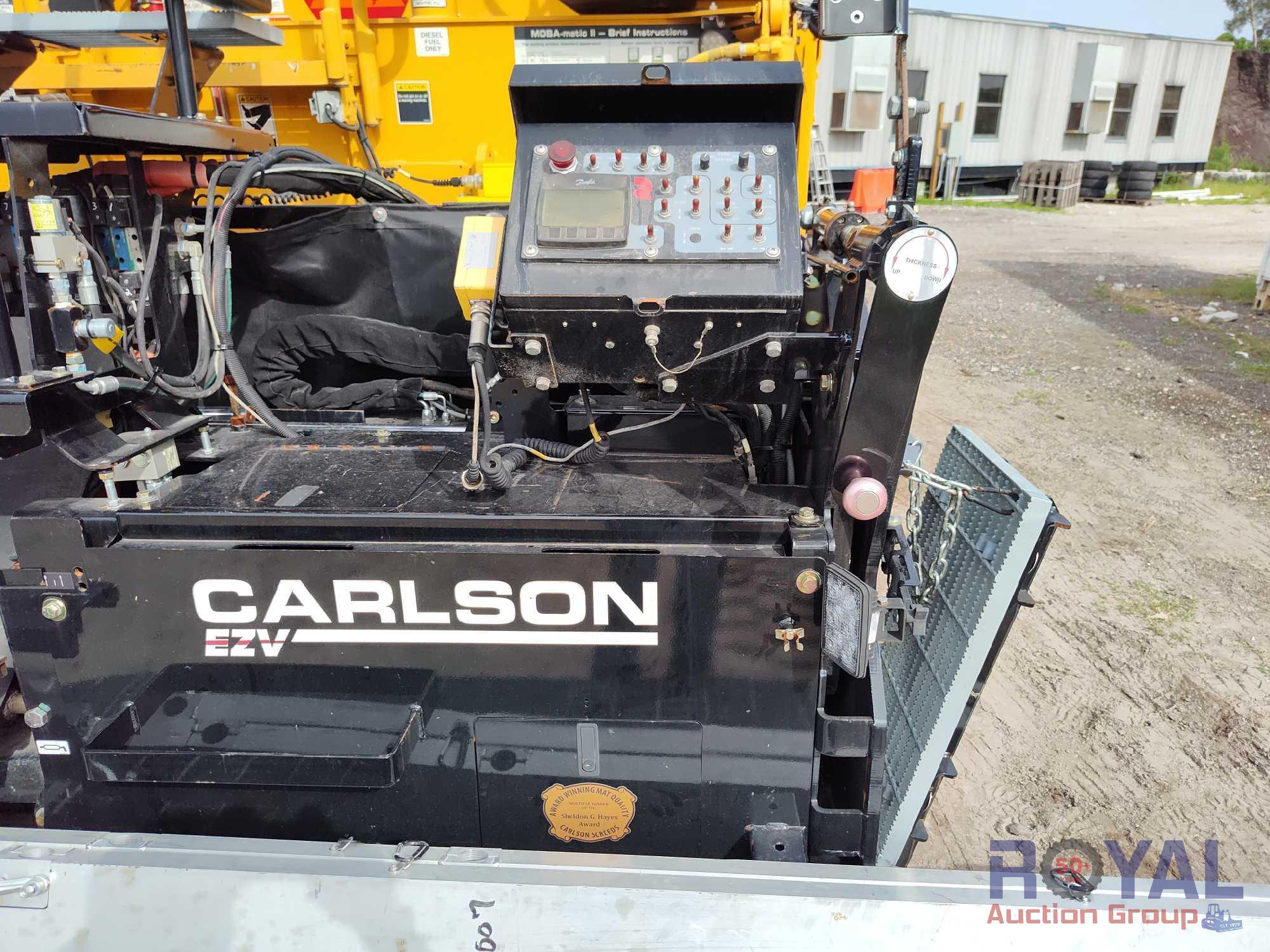 2019 Roadtec RP-190E Road Paver w/ Carlson EZV Screed & MOBA Guardian Sonic Controller