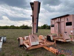 2001 SMC-1000 Trailer Mounted Solar Message Board