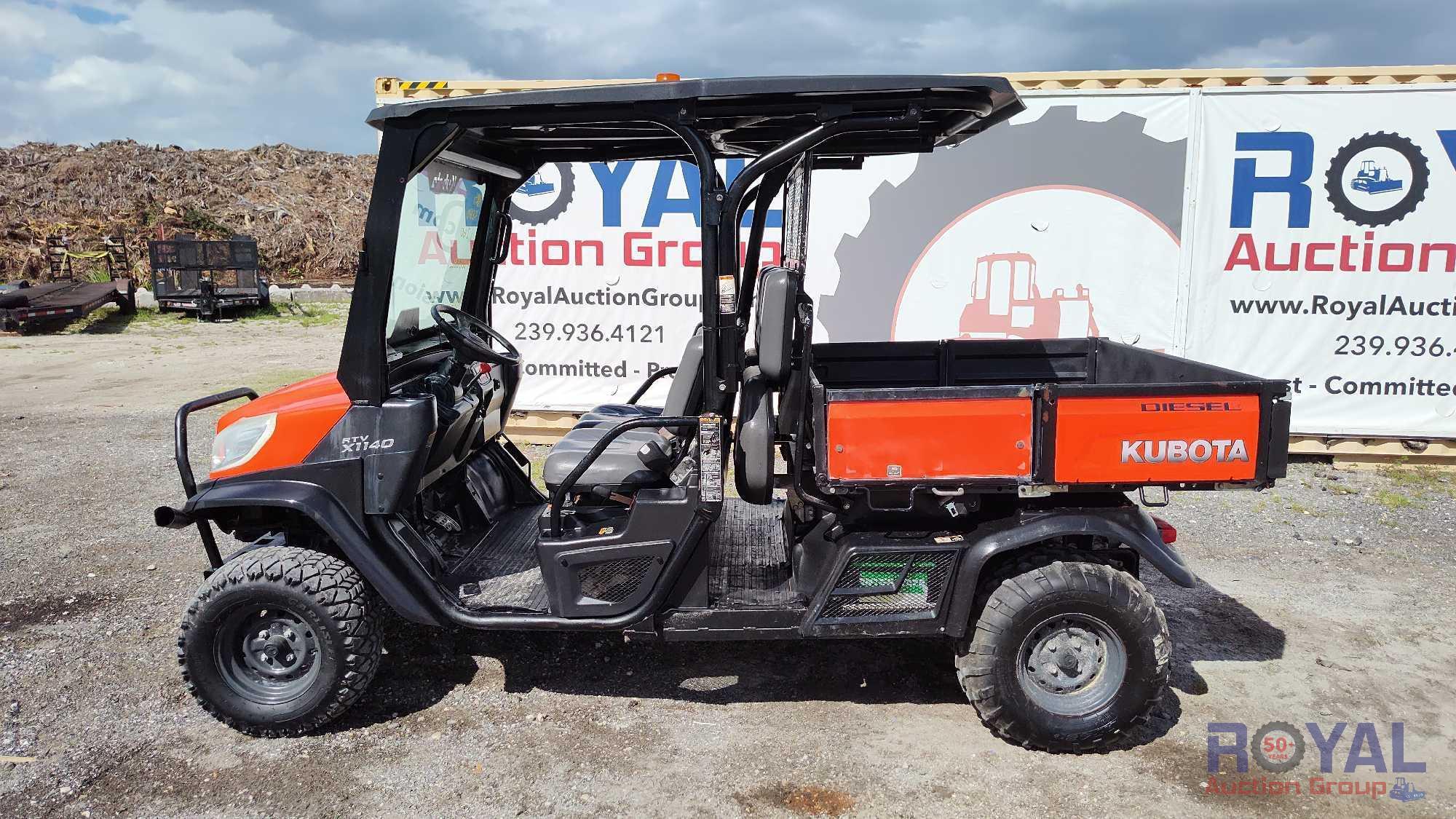 Kubota 4 Seat RTV X1140 4X4