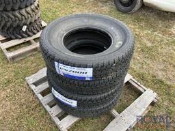 Set of 4 2022 ST235/80R16 Radial Trailer Tries