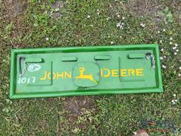 John Deere Metal Tailgate Wall Art