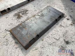 Skid Steer Attachment Mounting Plate