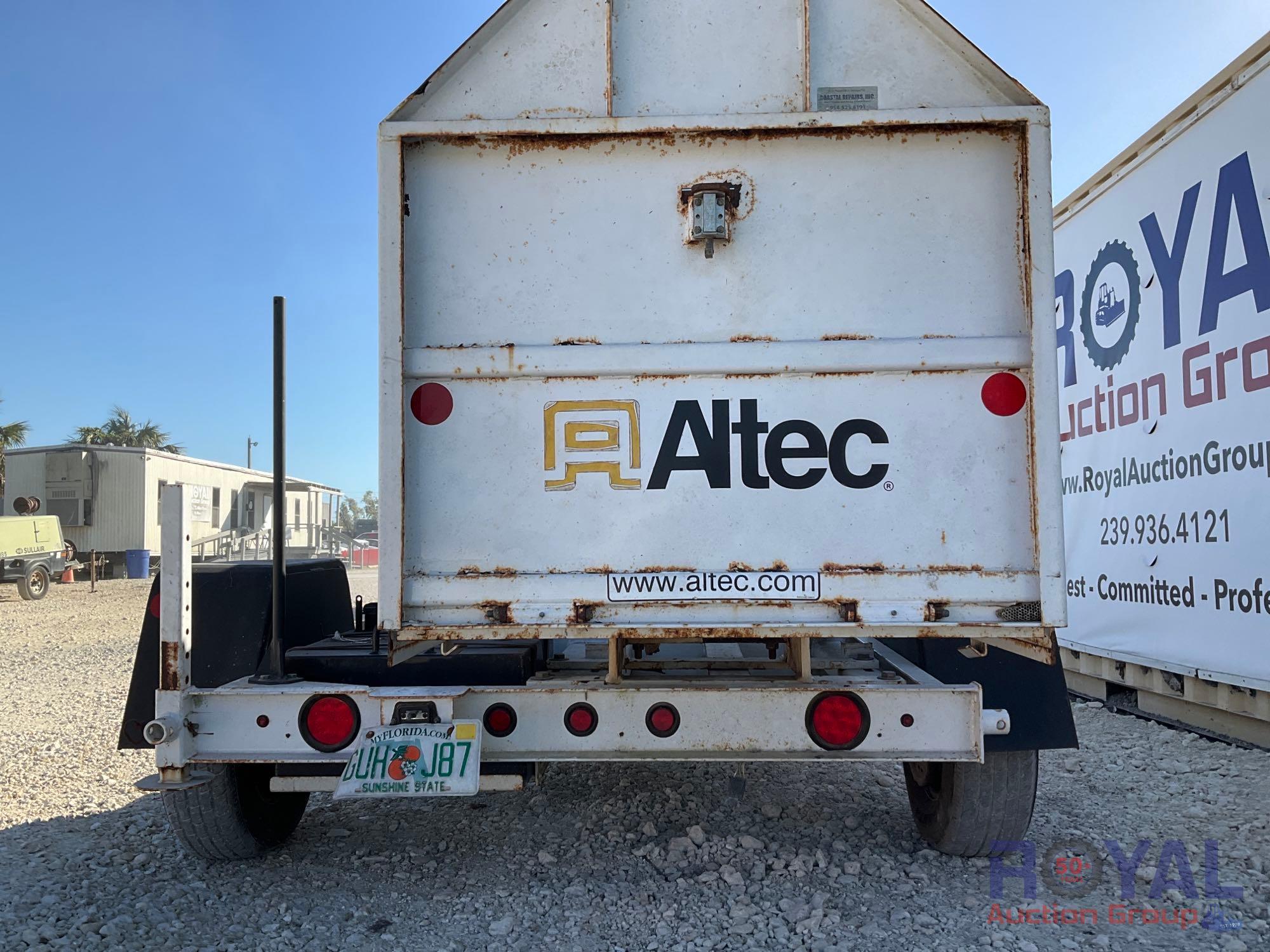 2016 Whisper Chipper Altec WC166A 6in Drum Wood Chipper