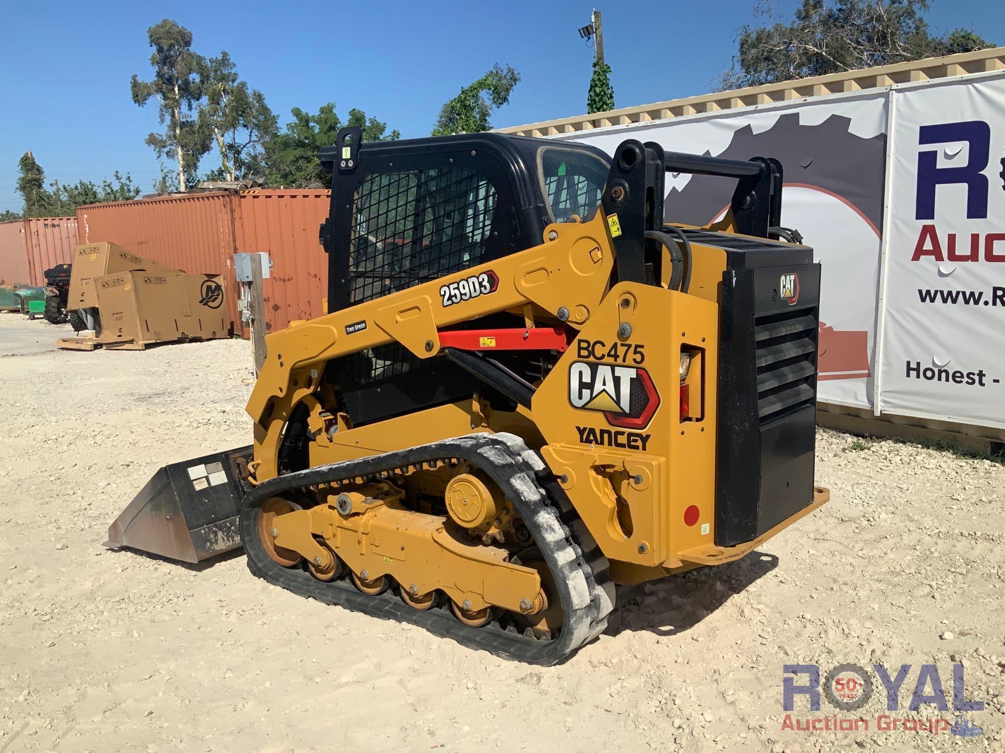 2021 Cat 259D3 Compact Track Loader Skid Steer