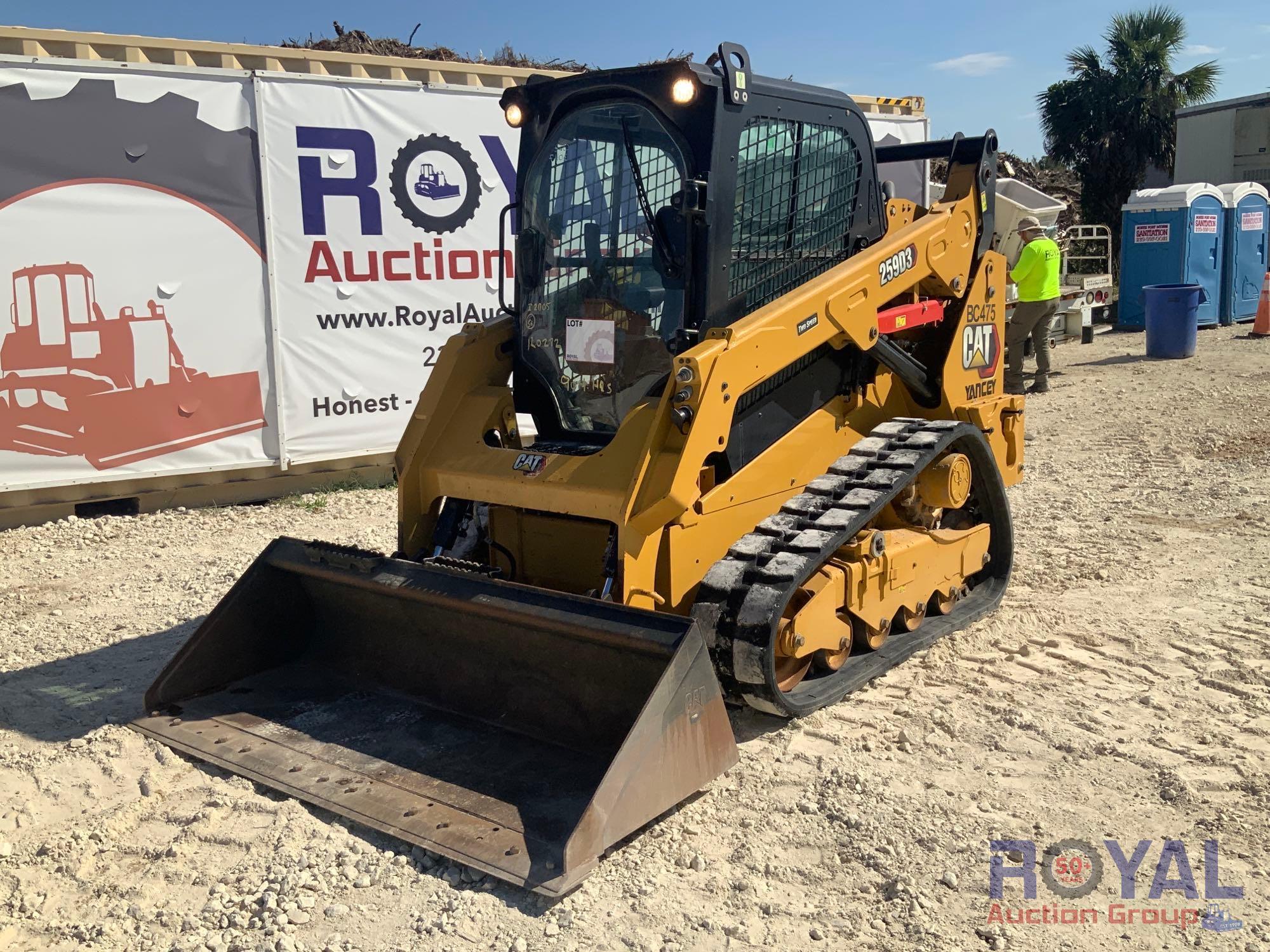 2021 Cat 259D3 Compact Track Loader Skid Steer