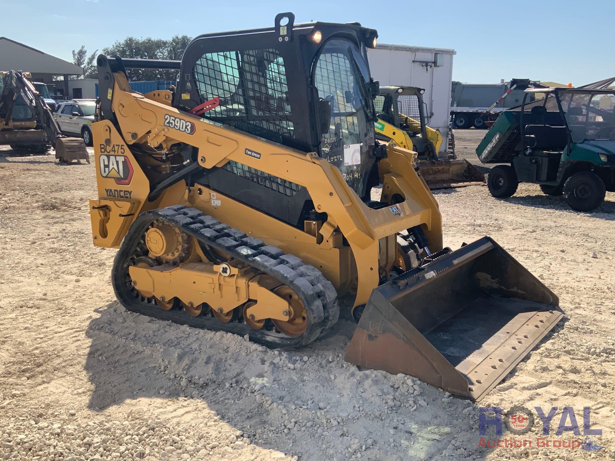 2021 Cat 259D3 Compact Track Loader Skid Steer