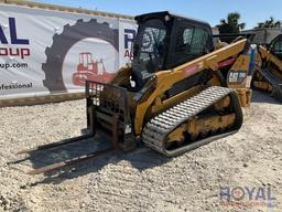 2015 Cat 299D XHP High-Flow Compact Track Loader Skid Steer