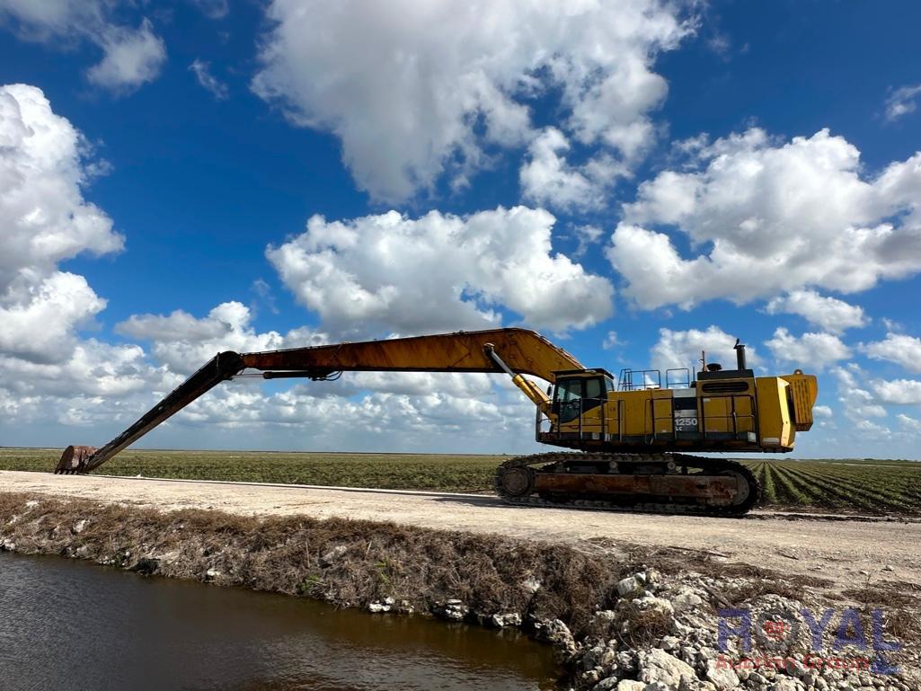 2007 Komatsu PC1250LC-8 120ft Long Reach Hydraulic Excavator