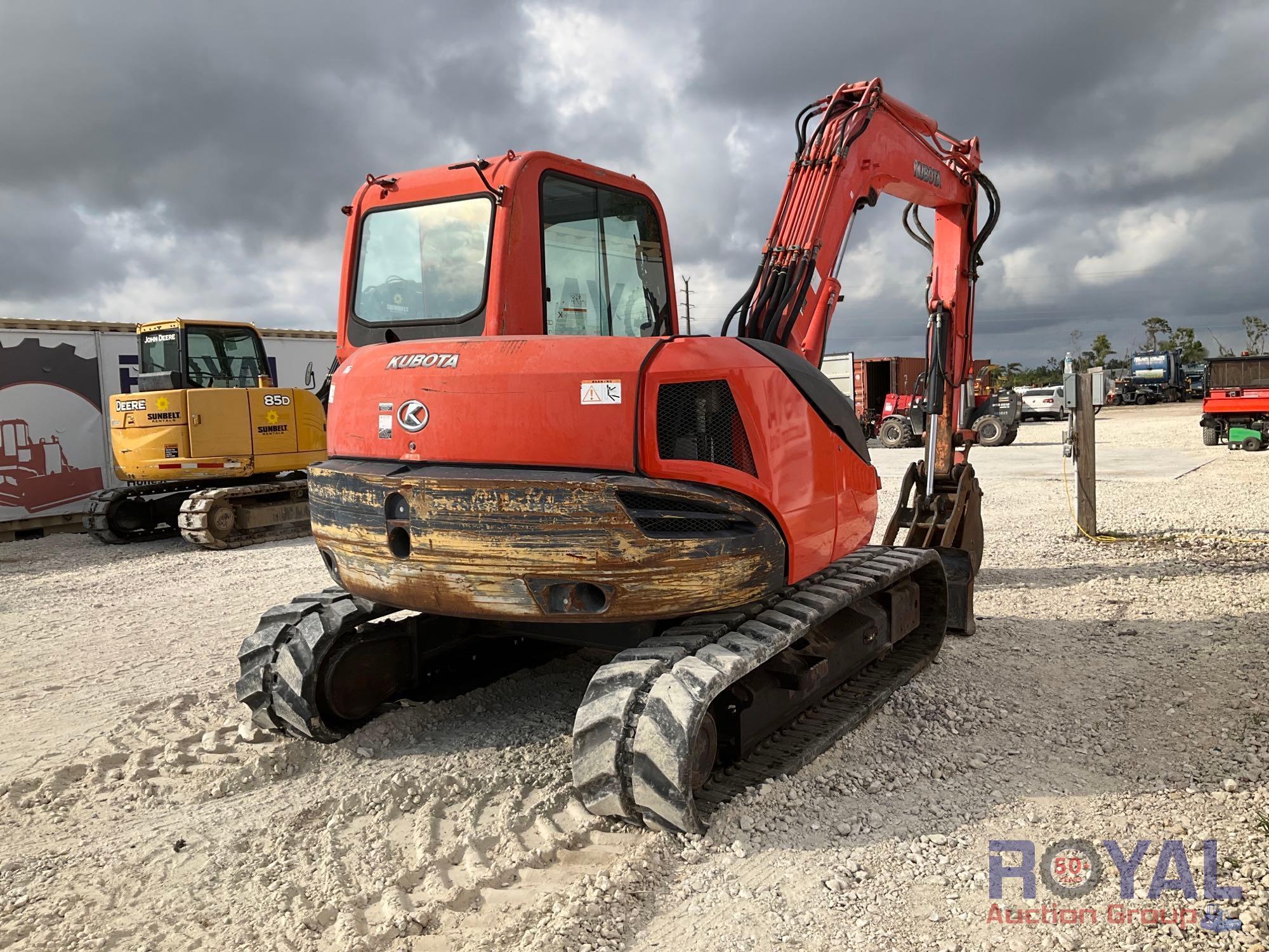 2007 Kubota KX080-3 Midi Excavator