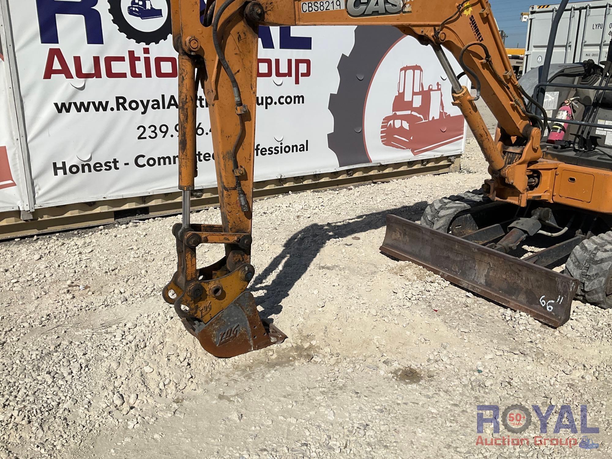 2016 Case CX36B Hydraulic Mini Excavator
