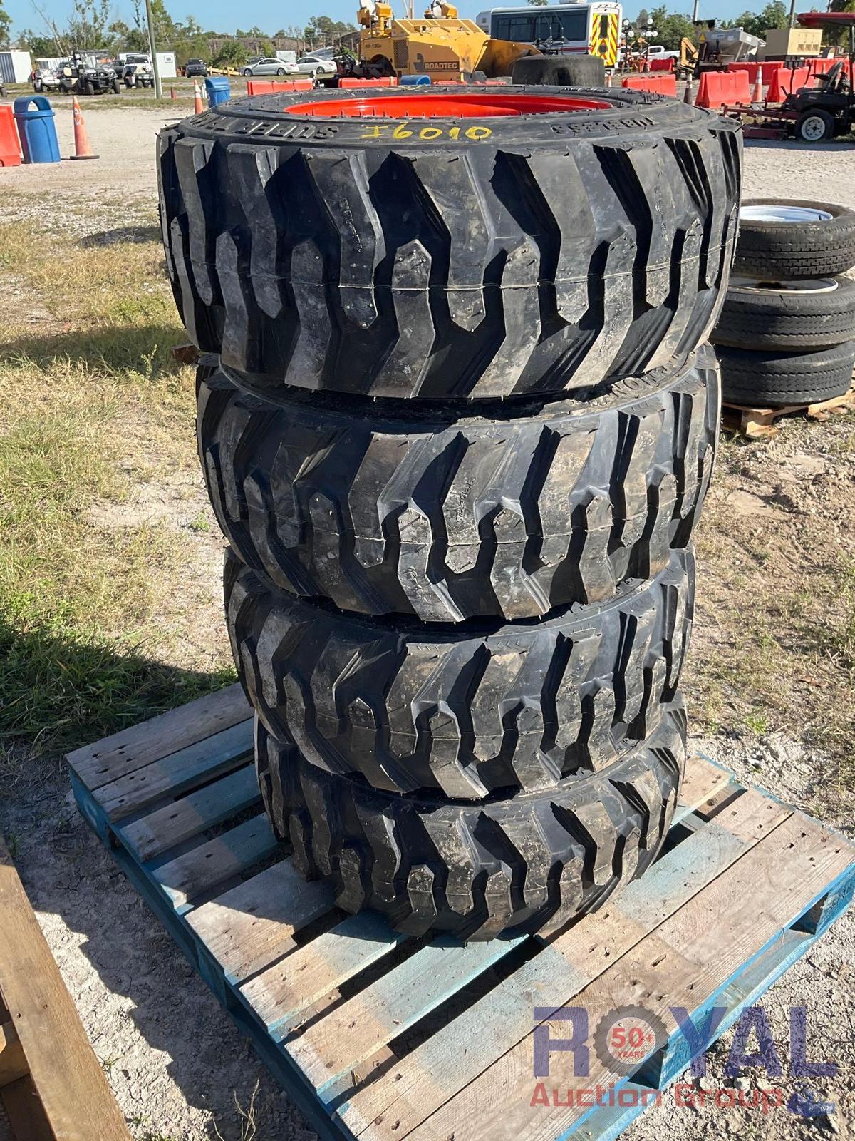 (4) Unused Tires with Wheels