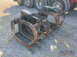 Skid Steer Grapple Rake Attachment