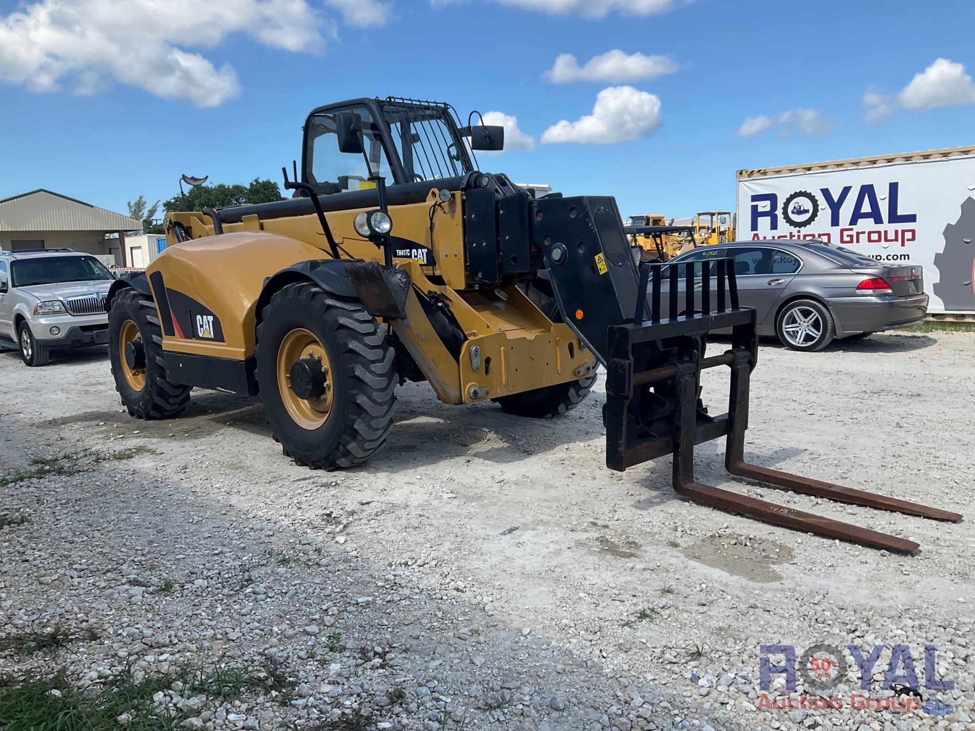 2013 Caterpillar TH417C 8,800LB Rough Terrain Telehandler