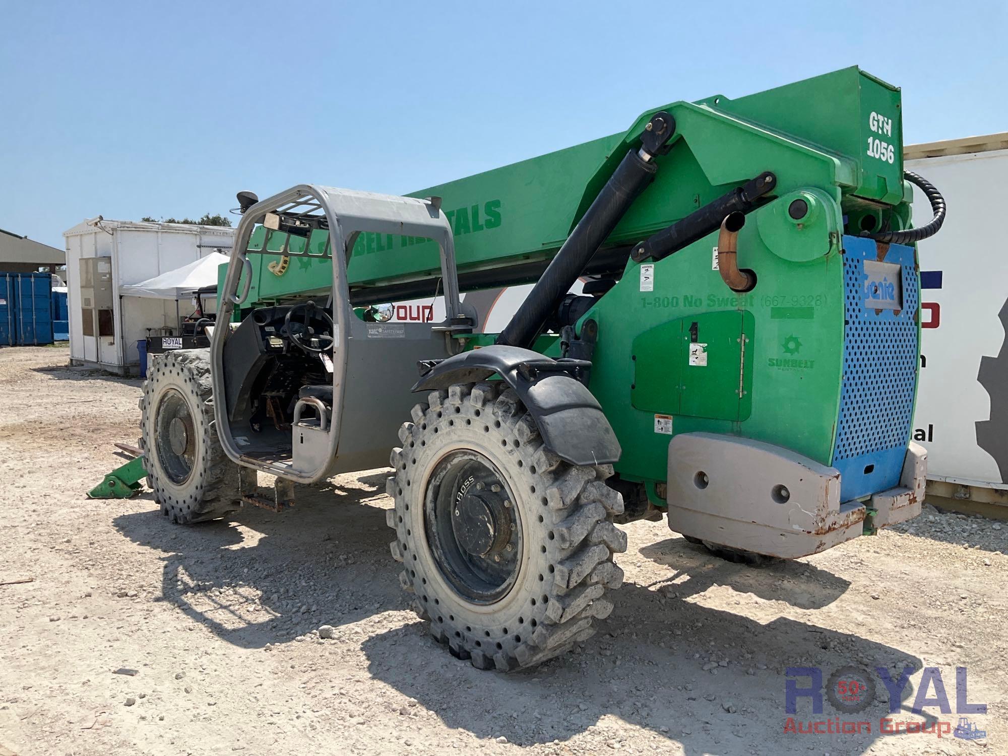 2011 Genie GTH 1056 4X4 Reach Forklift